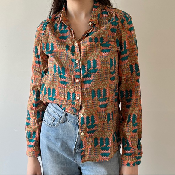 🪴 patterned button up shirt - Picture 2 of 3